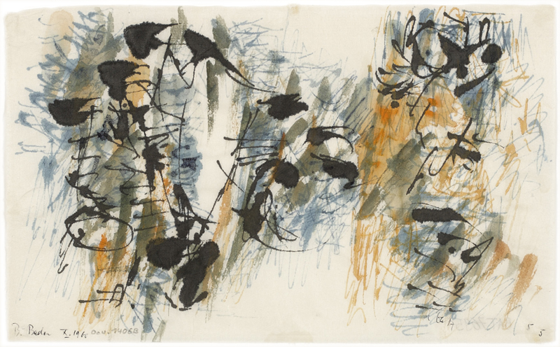  Ohne Titel, 1960, Aquarell 
