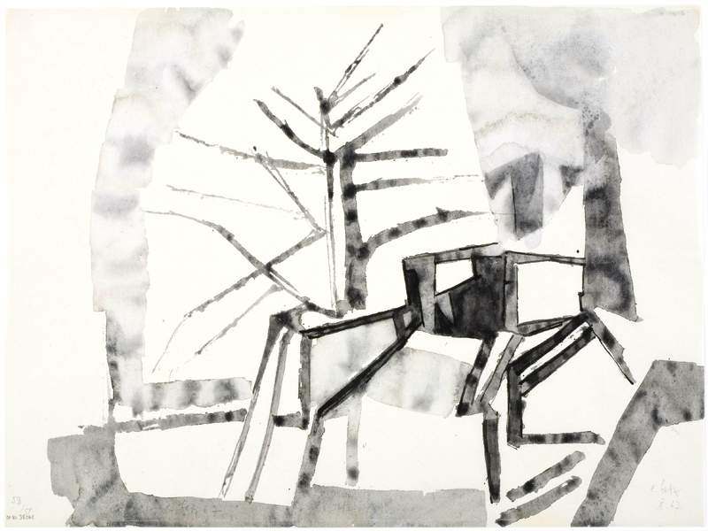  Ohne Titel, 1967, Aquarell 