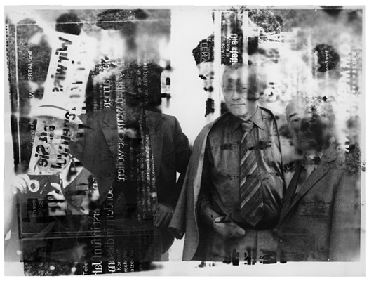  Fotomontage, 1976 (Bauhäusler Eugen Batz, Max Bill, Willy Ebert) 